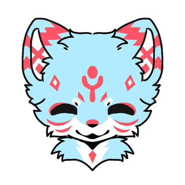 Kemono blauer Fuchs Nr.026